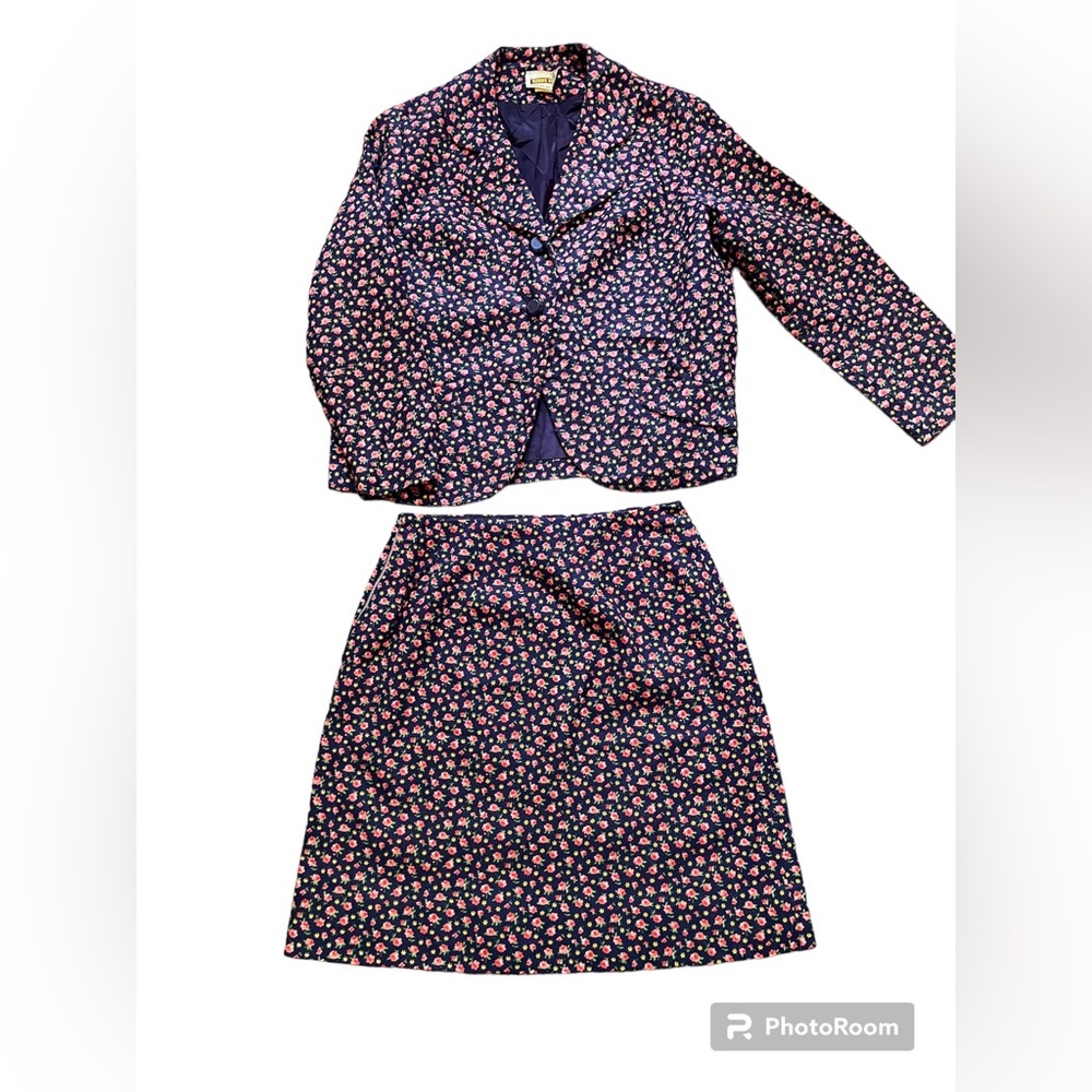 Vintage Robbie Bee 2pc Skirt Set